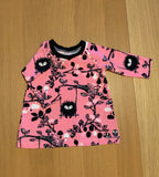 Raglan kjóll